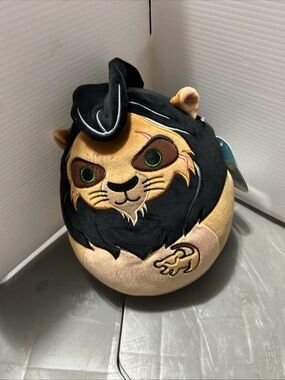 Squishmallows Lion King Disney Scar Official Jazwares Plush Stuffed Animal 9”